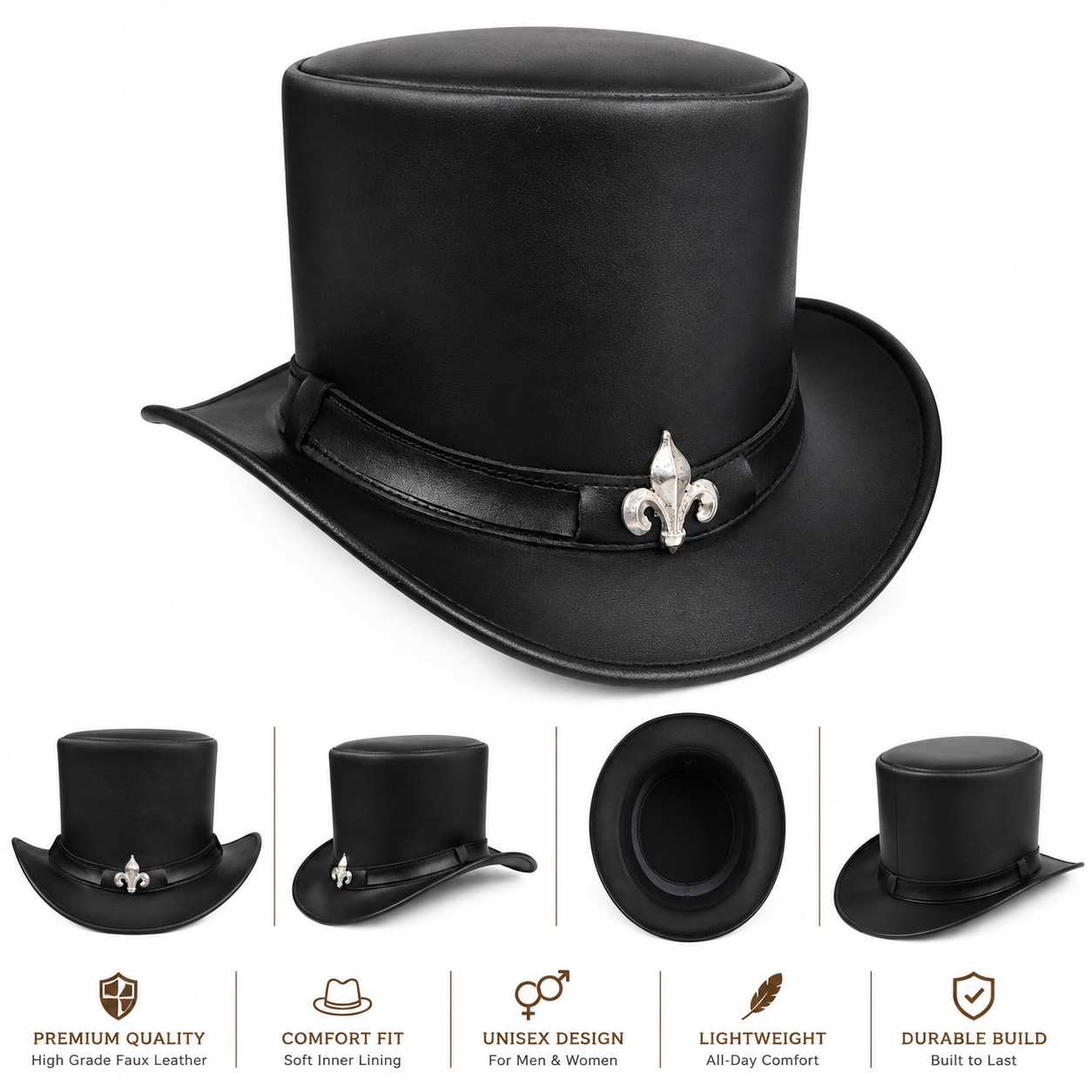 Royal Crest Top Hat