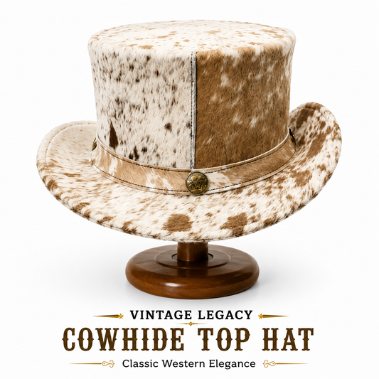Cowhide Top Hat