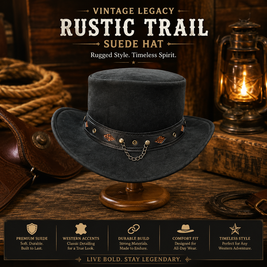 Rustic Trail Sued Hat
