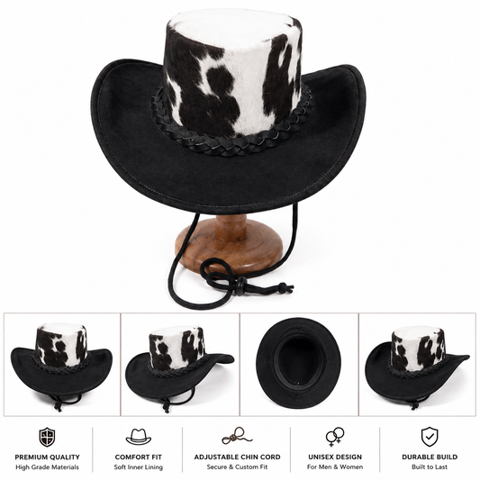 Cowhide Western Hat