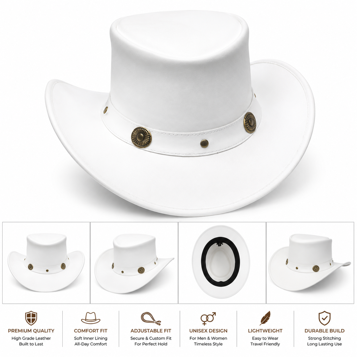 White Cowboy Hat