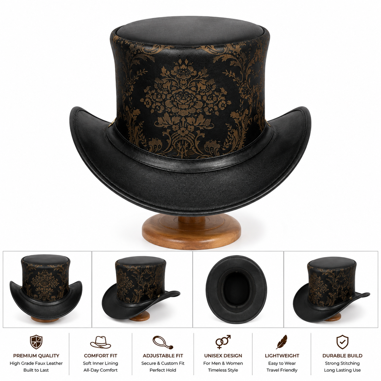 Midnight Royale Top Hat