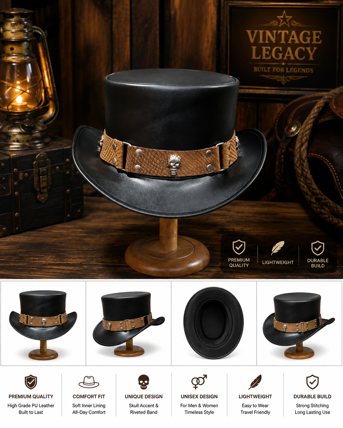 Vintage Western Top