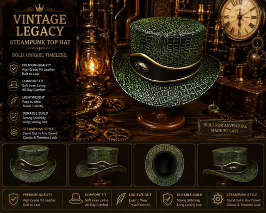 Premium Steampunk Hat